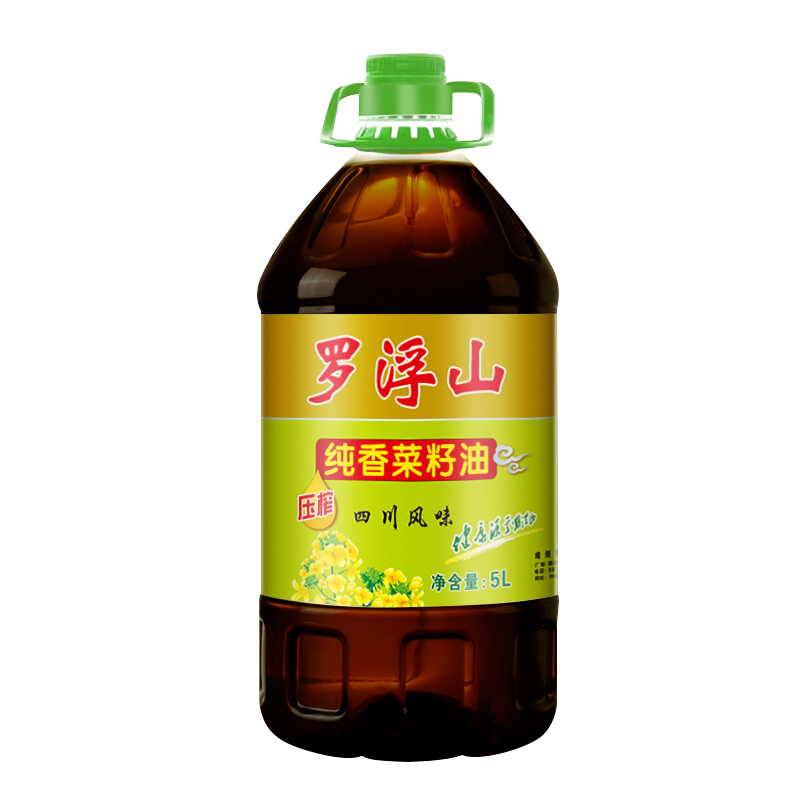羅浮山壓榨純香菜籽油 5L